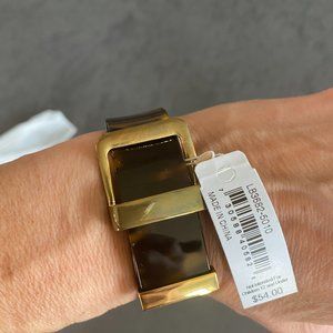 NWT Faux Tortoiseshell Gold Tone Ralph Lauren Bracelet